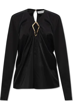 Lanvin Donna, Camicette , Nero, S, new