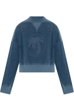 Palm Angels Donna, Felpe, Blu, L, new