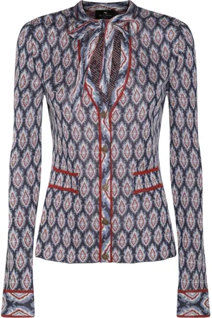 Etro Donna, Maglie, Blu, M, new