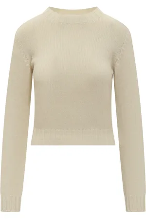 Palm Angels Donna, Maglie, Bianco, S, new