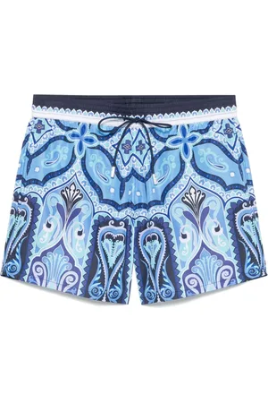 Etro Uomo, Costumi da bagno, Blu, 3Xl, new