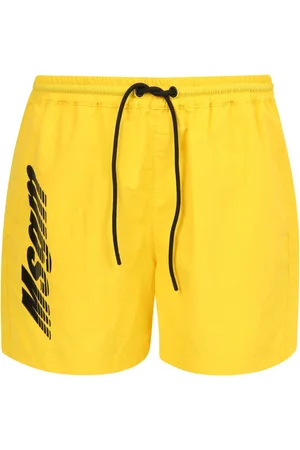 Msgm Uomo, Costumi da bagno, Giallo, L, new