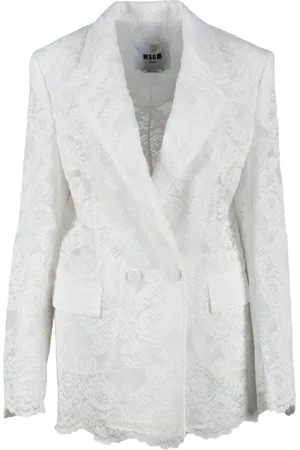 Msgm Donna, Giacche, Bianco, XS, new