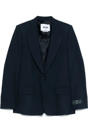 Msgm Donna, Giacche, Blu, M, new