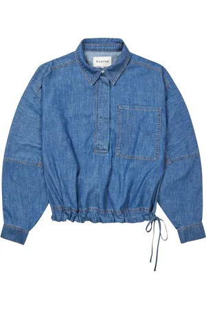 Munthe Donna, Camicette , Blu, M, new
