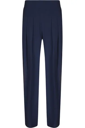 Norma Kamali Donna, Pantaloni, Blu, XS, new