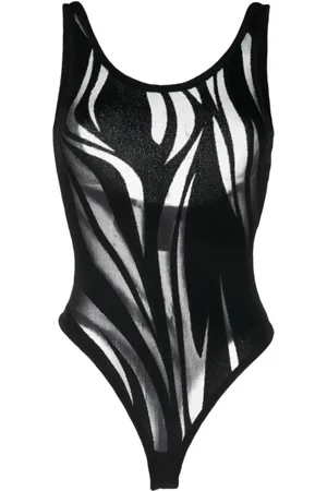 MUGLER Donna, Top, Nero, L, new