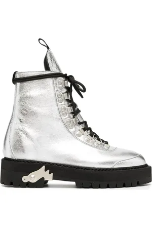 OFF-WHITE Donna, Scarpe, Grigio, 39 EU, new
