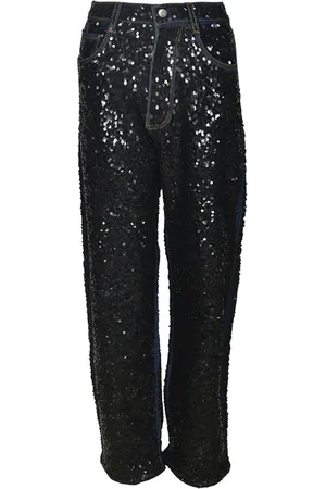 P.A.R.O.S.H. Donna, Jeans, Nero, L, new