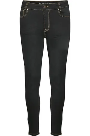 My Essential Wardrobe Donna, Jeans, Nero, W27 L28, new
