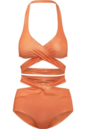 ALESSANDRO VIGILANTE Donna, Costumi da bagno, Arancione, M, new
