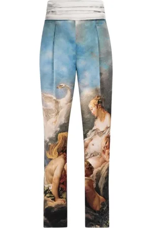 Roberto Cavalli Donna, Pantaloni, Multicolore, M, new