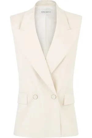 Nina Ricci Donna, Giacche, Bianco, 2Xs, new