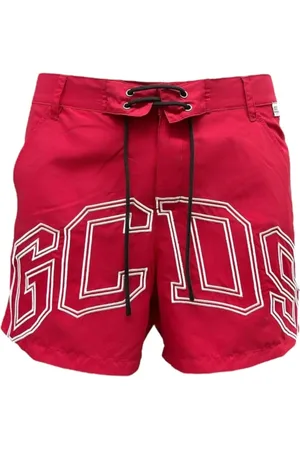 GCDS Uomo, Costumi da bagno, Rosso, XL, new