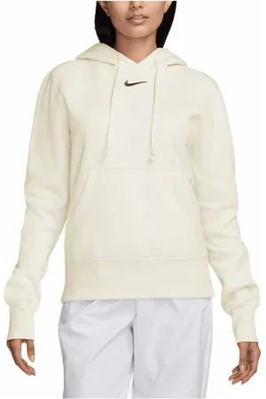 Nike Donna, Felpe, Bianco, XS, new