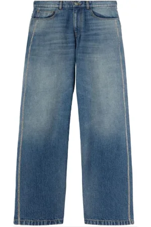 Palm Angels Uomo, Jeans, Blu, W34, new