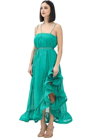 SIMONA CORSELLINI Donna, Abiti, Verde, M, new