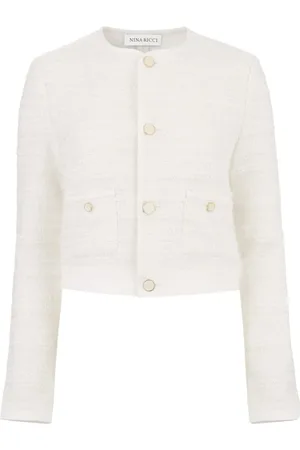 Nina Ricci Donna, Giacche, Bianco, XL, new