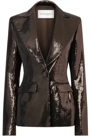 Nina Ricci Donna, Giacche, Marrone, 2Xs, new