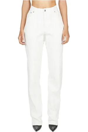 MUGLER Donna, Jeans, Bianco, S, new