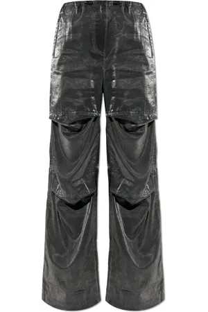 Diesel Donna, Pantaloni, Grigio, S, new