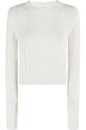 Loulou Studio Donna, Maglie, Bianco, M, new