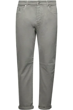 Brunello Cucinelli Uomo, Jeans, Grigio, 3Xl, new