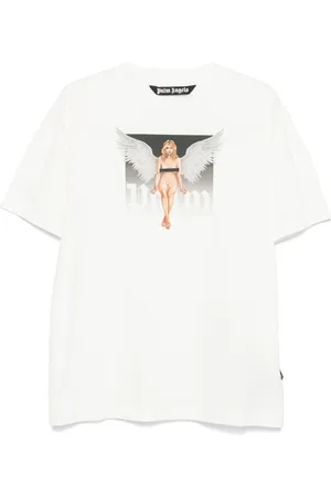 Palm Angels Uomo, Top, Bianco, S, new