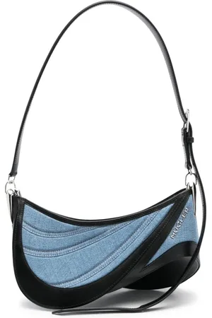 MUGLER Donna, Borse, Blu, Taglia unica, new