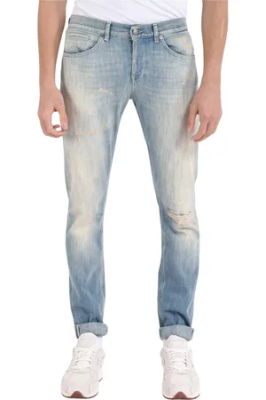 Dondup Uomo, Jeans, Blu, W33, new