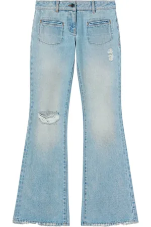 Palm Angels Donna, Jeans, Blu, W27, new