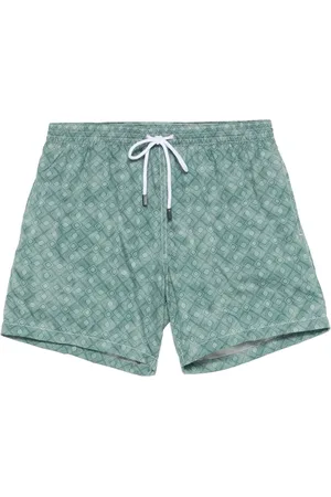 BARBA Uomo, Costumi da bagno, Verde, M, new