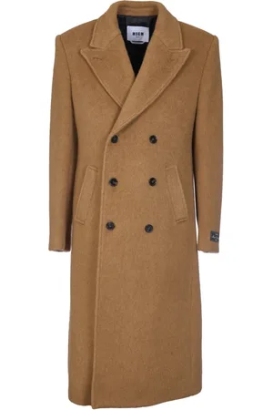 Msgm Uomo, Cappotti, Marrone, M, new