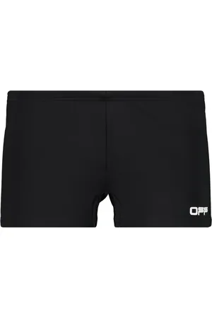 OFF-WHITE Uomo, Costumi da bagno, Nero, L, new