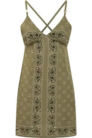 Palm Angels Donna, Abiti, Verde, XS, new