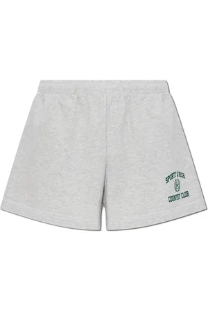 Sporty & Rich Donna, Pantaloncini, Grigio, M, new