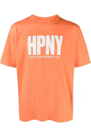 Heron Preston Uomo, Top, Arancione, S, new