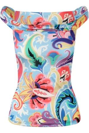 Etro Donna, Top, Multicolore, XS, new