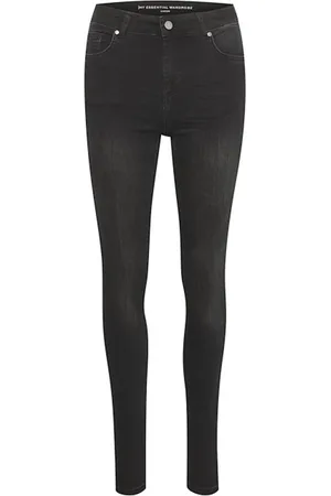 My Essential Wardrobe Donna, Jeans, Nero, W33 L32, new