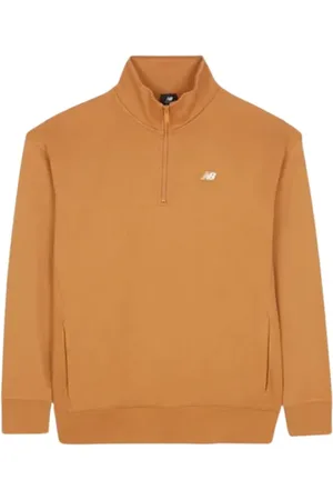 New Balance Uomo, Felpe, Marrone, L, new