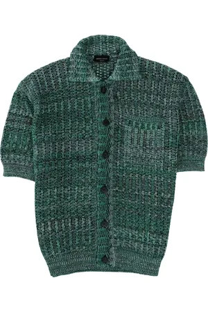 Roberto Collina Uomo, Maglie, Verde, M, new