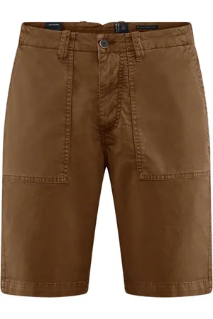 Bomboogie Uomo, Pantaloncini, Marrone, W32, new