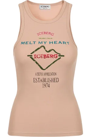 Iceberg Donna, Top, Rosa, S, new
