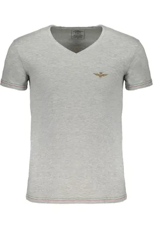 Aeronautica Militare Uomo, Top, Grigio, L, new