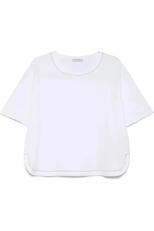 LE TRICOT PERUGIA Donna, Top, Bianco, M, new