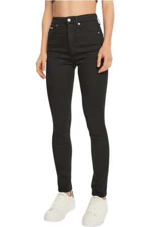Calvin Klein Donna, Jeans, Nero, W25 L30, new