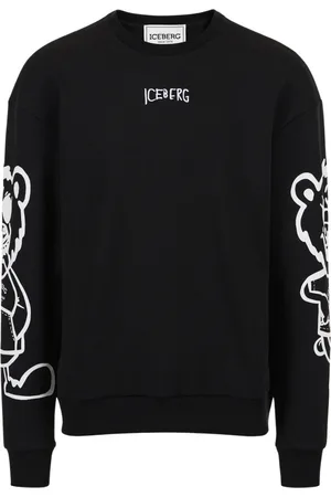 Iceberg Uomo, Felpe, Nero, XL, new