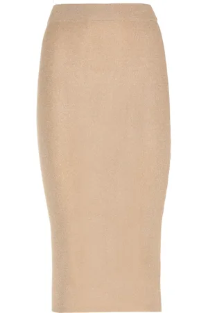 KANGRA CASHMERE Donna, Gonne, Giallo, XS, new