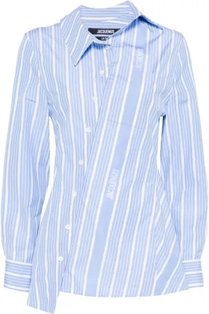 Jacquemus Donna, Camicette , Blu, S, new