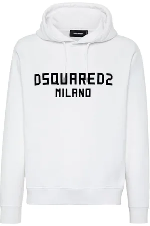 Dsquared2 Uomo, Felpe, Bianco, S, new